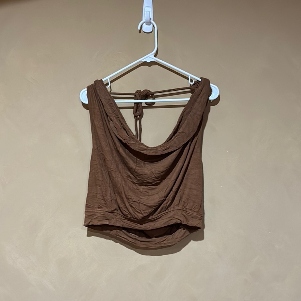 Free People My Way Top Cinnamon Size Medium - Picture 4 of 6